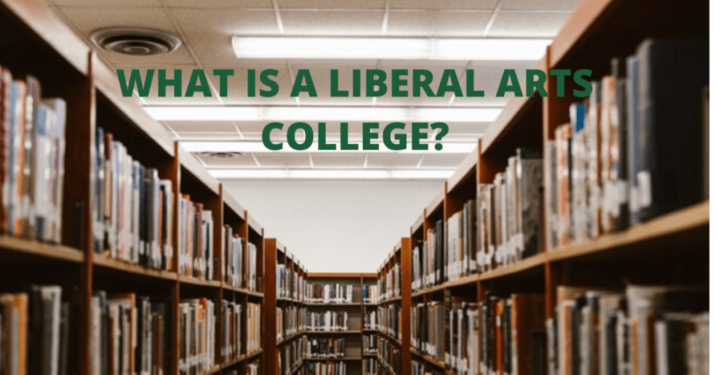 Double book shelves-what is a liberal arts college?